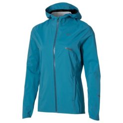 Kurtka damska z kapturem wodoodporna Mizuno 20K. Niebieskie kurtki damskie Mizuno, xs, bez wzorów, z tkaniny, z kapturem. Za 686.85 zł.