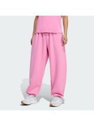 Adidas Spodnie dresowe Soft Lux KA7019 Różowy Loose Fit. Czerwone spodnie dresowe damskie Adidas, s, bez wzorów, z dresówki. Za 329.99 zł.