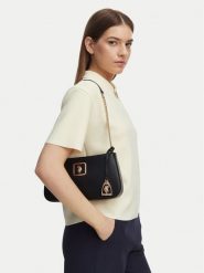 U.S. Polo Assn. Torebka BEUXT8800WVP Czarny. Czarne torebki do ręki damskie U.S. Polo Assn., bez wzorów, ze skóry, bez dodatków. Za 124.99 zł.