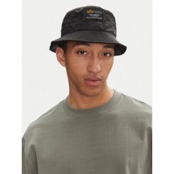 Kapelusz Alpha Industries. Czarne czapki i kapelusze damskie Alpha Industries, bez wzorów. Za 89.99 zł.