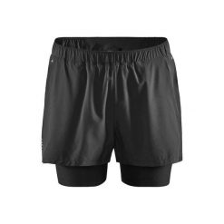 Szorty Craft Adv Essence 2en1 Stretch. Czarne buty sportowe męskie Craft, l, bez wzorów, do biegania. Za 305.00 zł.