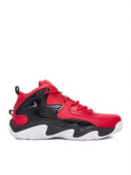 SHAQ Buty do koszykówki EO-DEVASTATOR 3.0 AQ95078B-R Czerwony. Czerwone buty sportowe chłopięce Shaq, bez wzorów, ze skóry, bez zapięcia, do koszykówki. Za 279.99 zł.