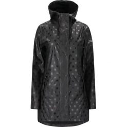 Kurtka wodoodporna z PU damska Weather Report Sunrise Aop. Czarne kurtki damskie Weather Report, bez wzorów, bez kaptura. Za 333.50 zł.