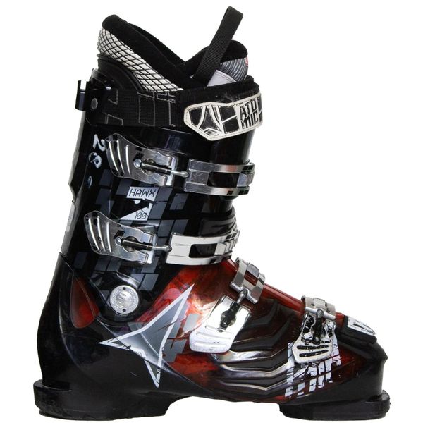Second Life - Buty narciarskie - ATOMIC Hawx 100, 49 EU - Stan dobry. Obuwie sportowe damskie Atomic, bez wzorów, narciarskie. Za 370.00 zł.