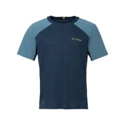 Strój kąpielowy VAUDE Moab Pro. Niebieskie buty sportowe męskie Vaude, bez wzorów, bez kołnierzyka, bez ramiączek, rowerowe. W wyprzedaży za 252.50 zł.