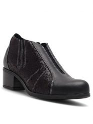 Go Soft Półbuty EST-GUSTA-13 Czarny. Czarne kozaki damskie GO SOFT, bez wzorów, z materiału, bez obcasa, na obcasie, bez zapięcia. Za 219.99 zł.