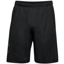Męskie Spodenki Dresowe Z Grafiką. Czarne krótkie spodenki sportowe męskie Under Armour, m, bez wzorów, z dresówki, trekkingowe. Za 207.99 zł.