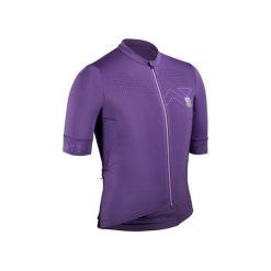 Koszulka rowerowa damska LEATT Jersey MTB Endurance 5.0. Niebieskie obuwie sportowe damskie LEATT, bez wzorów, z jersey, rowerowe. W wyprzedaży za 404.10 zł.