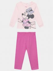 OVS Piżama MINNIE 1825860 Różowy Regular Fit. Czerwone bielizna dla dziewczynek OVS, bez wzorów, z bawełny. Za 79.99 zł.