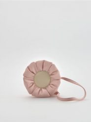 Mała torebka z imitacji skóry - pastelowy róż. Czerwone torby i plecaki dziecięce Reserved, ze skóry, małe. Za 59.99 zł.