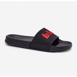 Klapki Męskie Lee Cooper LCW-25-07-3526M Czarne. Czarne klapki męskie z gumy, wakacyjne. Za 131.88 zł.