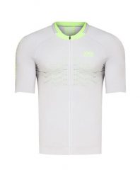 Koszulka rowerowa męska X-Bionic The Trick 4.0 Bike Zip Grey. Szare koszulki sportowe męskie X Bionic, l, bez wzorów, z dzianiny, bez kołnierzyka, bez ramiączek, na fitness i siłownię. Za 360.00 zł.