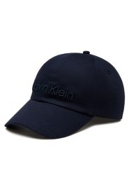 Calvin Klein Czapka z daszkiem Embroidery K50K505737 Granatowy. Niebieskie rękawiczki męskie Calvin Klein, bez wzorów, z bawełny. Za 109.99 zł.