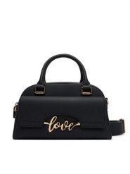 LOVE MOSCHINO Torebka JC4269PP0PKR0000 Czarny. Czarne torebki do ręki damskie Love Moschino, bez wzorów, ze skóry, bez dodatków. Za 949.99 zł.