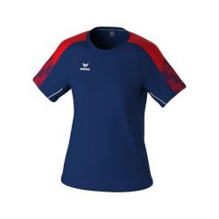 Koszulka damska Erima Evo Star. Czerwone koszulki sportowe damskie Erima, bez wzorów, retro, bez kołnierzyka. Za 143.50 zł.