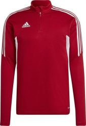 Bluza męska adidas Condivo 22 Training Top czerwona HB0007. Czerwone bluzy męskie NoName, m, bez wzorów, bez kaptura. Za 186.20 zł.