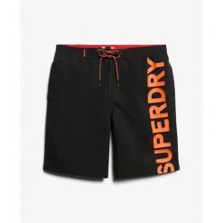 Klasyczne szorty surfingowe Superdry. Szare szorty męskie Superdry., na lato, s, bez wzorów, klasyczne. Za 236.65 zł.