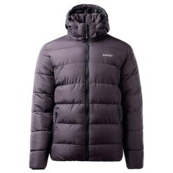 Kurtka Męska Pikowanie Solfin. Brązowe kurtki sportowe męskie Hi-tec, l, bez wzorów, trekkingowe. Za 265.99 zł.
