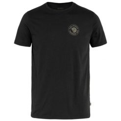 Koszulka bawełniana męska Fjallraven 1960 Logo T-Shirt. Czarne t-shirty męskie Fjällräven, m, bez wzorów, z bawełny, casualowe, bez kołnierzyka. Za 202.99 zł.