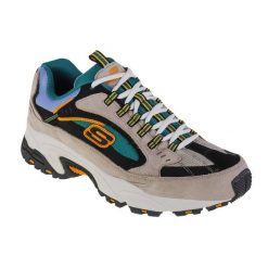 Buty sportowe Sneakersy męskie Skechers Stamina-Cutback. Białe buty sportowe męskie Skechers, bez zapięcia, trekkingowe. Za 299.99 zł.