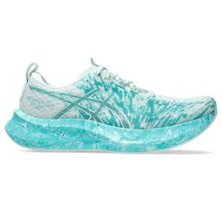 Buty do biegania damskie Asics Noosa Tri 16. Niebieskie obuwie sportowe damskie Asics, bez wzorów, z materiału, do biegania. Za 822.00 zł.