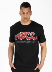Koszulka bawełniana sportowy t-shirt dla dorosłych ADCC. Białe t-shirty męskie PITBULL, m, z aplikacjami, z bawełny, klasyczne, bez kołnierzyka. Za 99.00 zł.