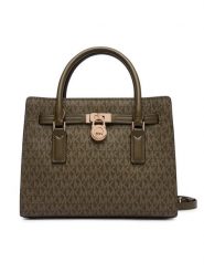 MICHAEL Michael Kors Torebka 30T6GNXS1V Zielony. Zielone torebki do ręki damskie MICHAEL Michael Kors, bez wzorów, ze skóry, bez dodatków. Za 1,239.00 zł.