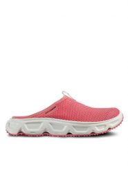 Salomon Klapki Reelax Slide 6.0 L47206400 Różowy. Czerwone klapki damskie Salomon, bez wzorów, z materiału, sportowe, bez obcasa. Za 229.99 zł.