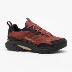 Buty turystyczne męskie Merrell Speed Remix GTX wodoodporne. Brązowe trekkingi męskie Merrell, trekkingowe, gore-tex. Za 469.99 zł.
