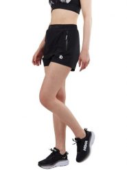 Szorty sportowe damskie Fundango Karin. Czarne szorty sportowe damskie Fundango, s, bez wzorów, z materiału, sportowe, na fitness i siłownię. Za 299.00 zł.