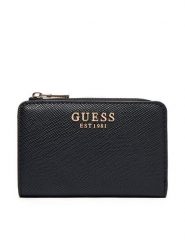 Guess Portfel Bolena Slg SWZG92 07156 Czarny. Czarne portfele damskie Guess, z aplikacjami, ze skóry. Za 209.99 zł.