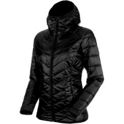 Mammut Kurtka damska Rime In Hooded Jacket Women Black XS. Czarne kurtki damskie Mammut, na zimę, xs, bez wzorów, z syntetyku, bez kaptura, trekkingowe. W wyprzedaży za 339.00 zł.