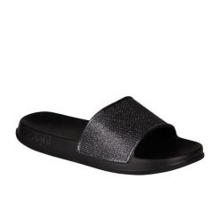 Klapki basenowe damskie Coqui Tora. Brązowe klapki damskie Coqui, bez wzorów, sportowe, bez obcasa. Za 132.99 zł.