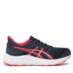Buty do biegania Asics. Niebieskie buty sportowe męskie Asics, bez zapięcia, do biegania. Za 219.99 zł.