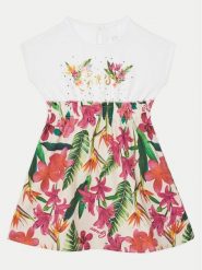 Guess Sukienka codzienna K5GK01 K6YW4 Kolorowy Regular Fit. Sukienki dla dziewczynek Guess, z aplikacjami, z bawełny, bez ramiączek. Za 139.99 zł.