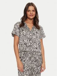 Hunkemöller Koszulka piżamowa Peppers 206526 Czarny Regular Fit. Czarne piżamy damskie Hunkemöller, s, bez wzorów, z syntetyku, bez ramiączek. Za 79.99 zł.
