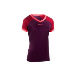 Koszulka FH 500. Fioletowe t-shirty damskie KIPSTA. Za 44.99 zł.