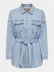 ONLY Kurtka jeansowa Sophia 15282286 Niebieski Regular Fit. Niebieskie kurtki damskie Only, l, bez wzorów, z bawełny, bez kaptura. Za 159.99 zł.