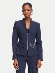 Rinascimento Marynarka CFC0130160003 Granatowy Slim Fit. Niebieskie żakiety damskie Rinascimento, xs, bez wzorów, z syntetyku. Za 944.99 zł.