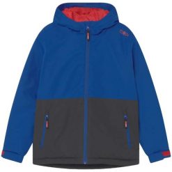 Kurtka zimowa dziecięca CMP Fix Hood. Niebieskie kurtki i płaszcze dla chłopców Campagnolo, na jesień, bez wzorów, z materiału, sportowe, bez kaptura. Za 199.99 zł.