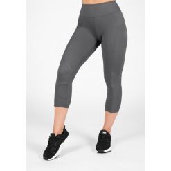 Monroe 7/8 Leginsy - Szary. Szare legginsy damskie GORILLA WEAR, l, bez wzorów, na fitness i siłownię. Za 191.00 zł.
