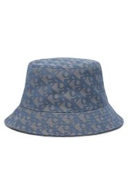 Calvin Klein Kapelusz Logo Jacquard Bucket Hat LV04K5059G Niebieski. Niebieskie czapki i kapelusze damskie Calvin Klein, bez wzorów, z materiału. Za 149.99 zł.