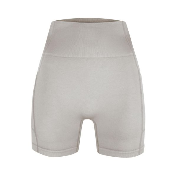 Szorty fitness damskie Beshaped Lift Me Up z kieszeniami. Szare obuwie sportowe damskie BESHAPED, bez wzorów, z nylonu, na fitness i siłownię. Za 179.00 zł.