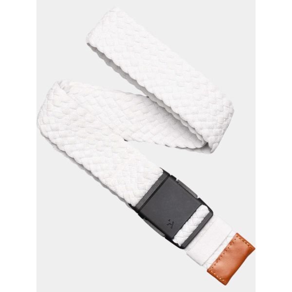 Pasek męski Arcade Belts Futureweave. Białe paski damskie ARCADE, bez wzorów, z tkaniny. Za 159.00 zł.