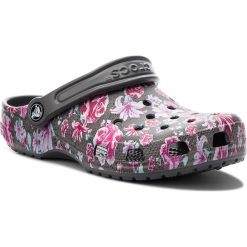 Klapki CROCS - Classic Graphic II Clog 205322 Multi Floral/Slate Grey. Klapki damskie marki Crocs. W wyprzedaży za 139.00 zł.