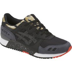 Asics Gel Lyte III H7Y0L-9090. Czarne buty sportowe męskie marki Asics lifestyle, z materiału. W wyprzedaży za 379.99 zł.