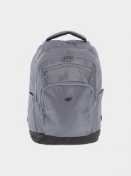 4F Plecak miejski (20 L) z kieszenią na laptop - granatowy Uniwersalny. Niebieskie plecaki damskie 4f, bez wzorów, z syntetyku, eleganckie. Za 199.99 zł.