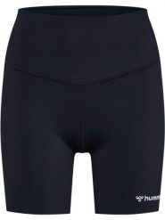 Damskie szorty z wysoką talią Hummel Ultimate. Czarne szorty damskie Hummel, na jesień, s, bez wzorów, z materiału, eleganckie. Za 179.00 zł.