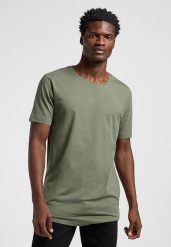 MESKA KOSZULKA LEE SHAPED TEE OLIVE GROVE 112364534. Zielone koszulki polo męskie Lee, m, bez wzorów, bez ramiączek. Za 119.00 zł.