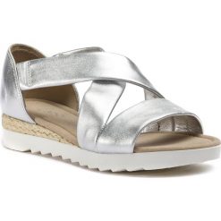 Espadryle GABOR - 82.711.10 Silber (Jute). Klapki damskie marki Gabor. W wyprzedaży za 289.00 zł.